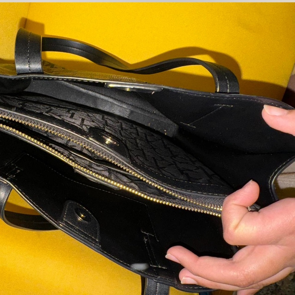 Calvin Klein Leather Multiple Compartment Bag - image 7